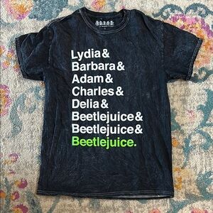 Beetlejuice Graphic Tee - Black